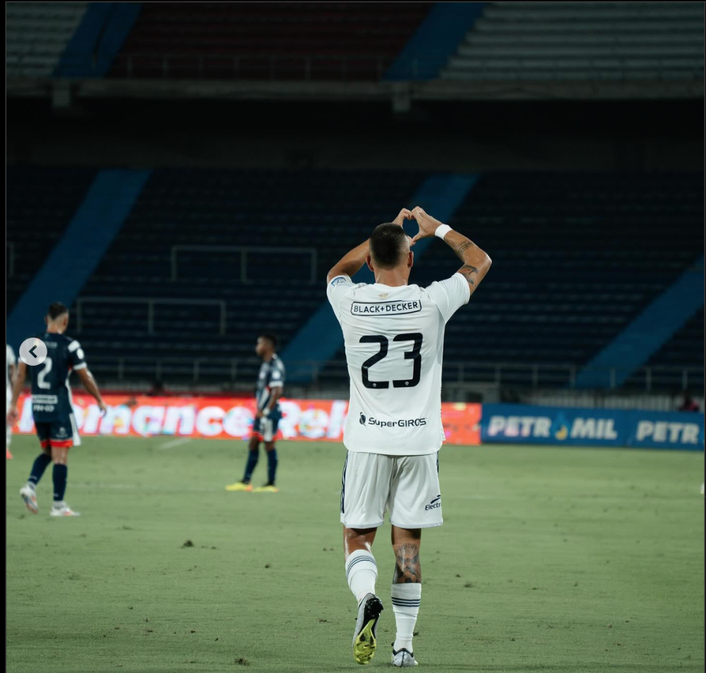 Stiven 'tití' Rodriguez marcó en el minuto 90 