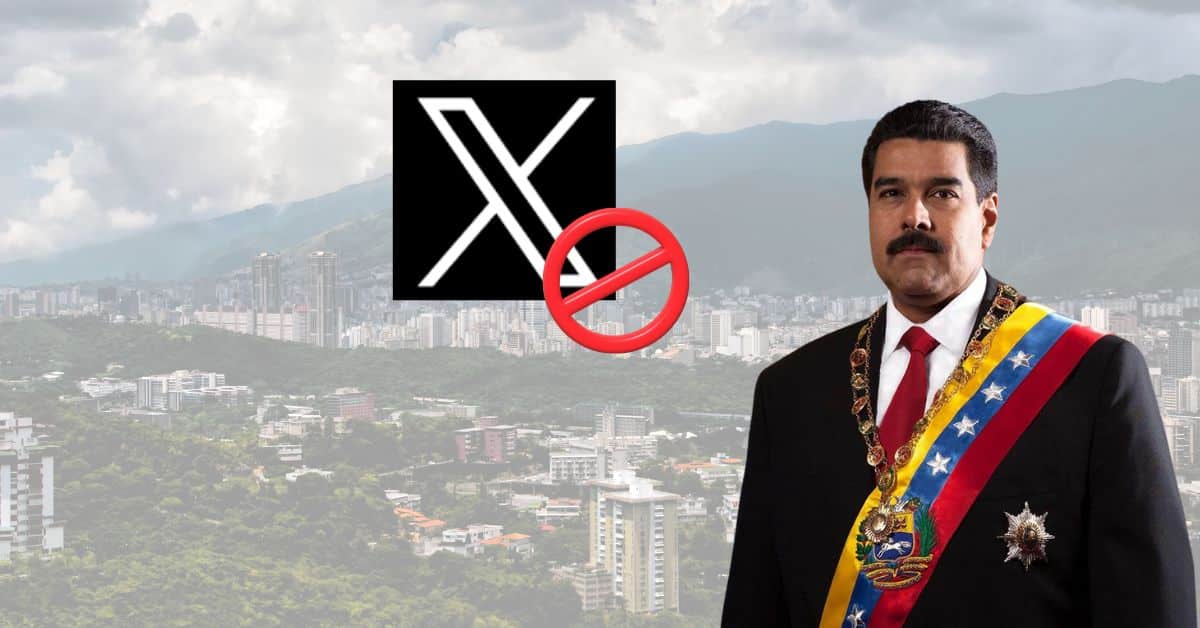 Maduro anuncia la expulsión de la red social X de Venezuela
