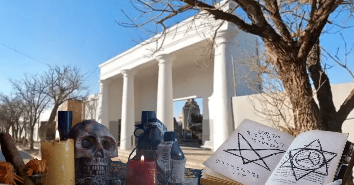 Cementerio donde se realizaron los hechos