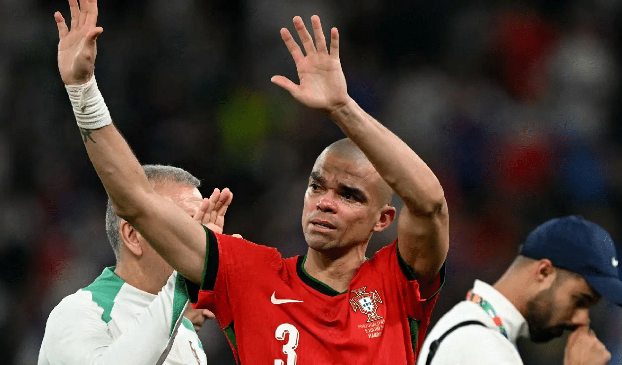 Pepe tras la eliminación de la pasada Eurocopa disputada en Alemania