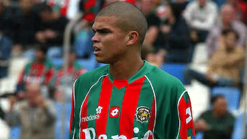 Pepe en su primer equipo como profesional