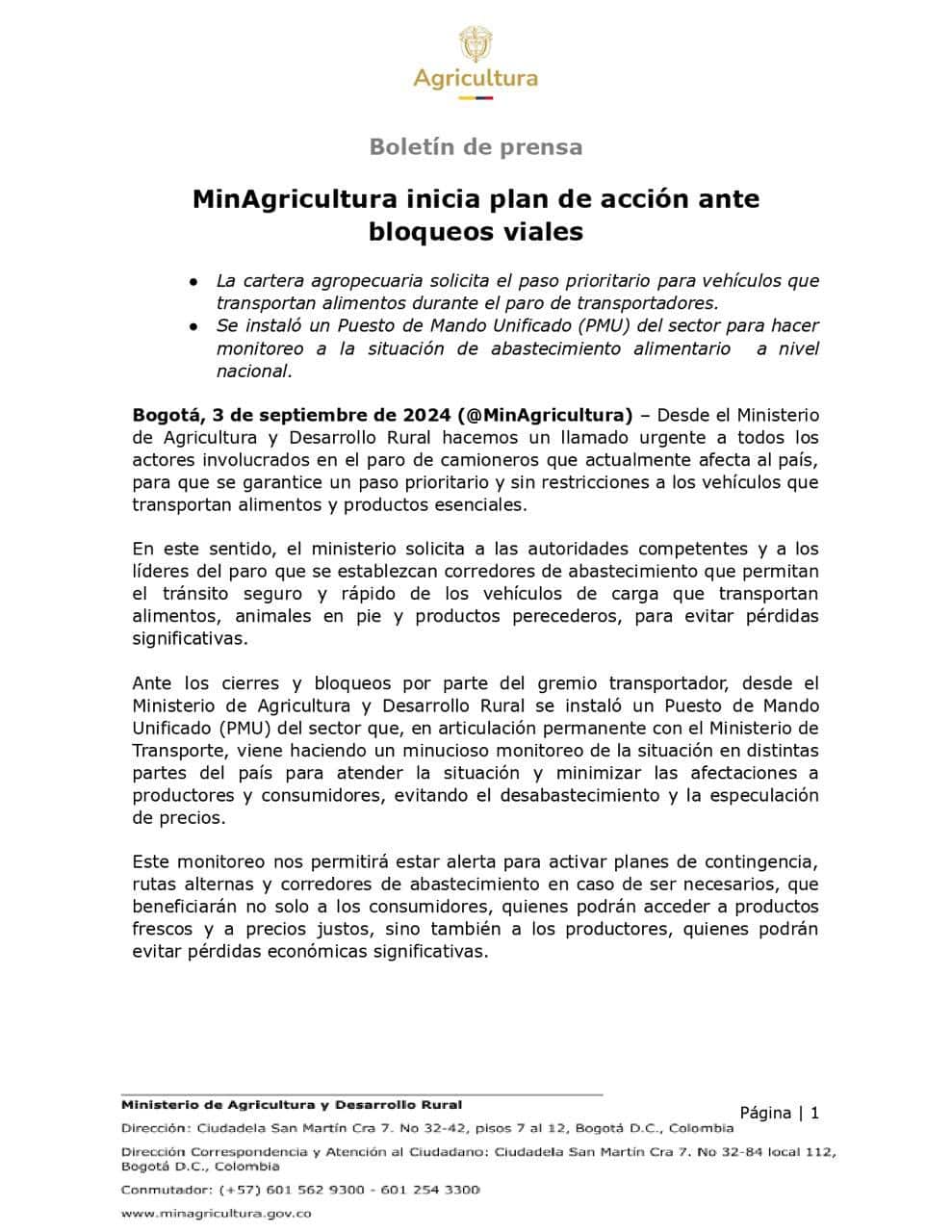 minagricultura