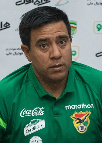 Cesar Farias en la seleccion de Bolivia