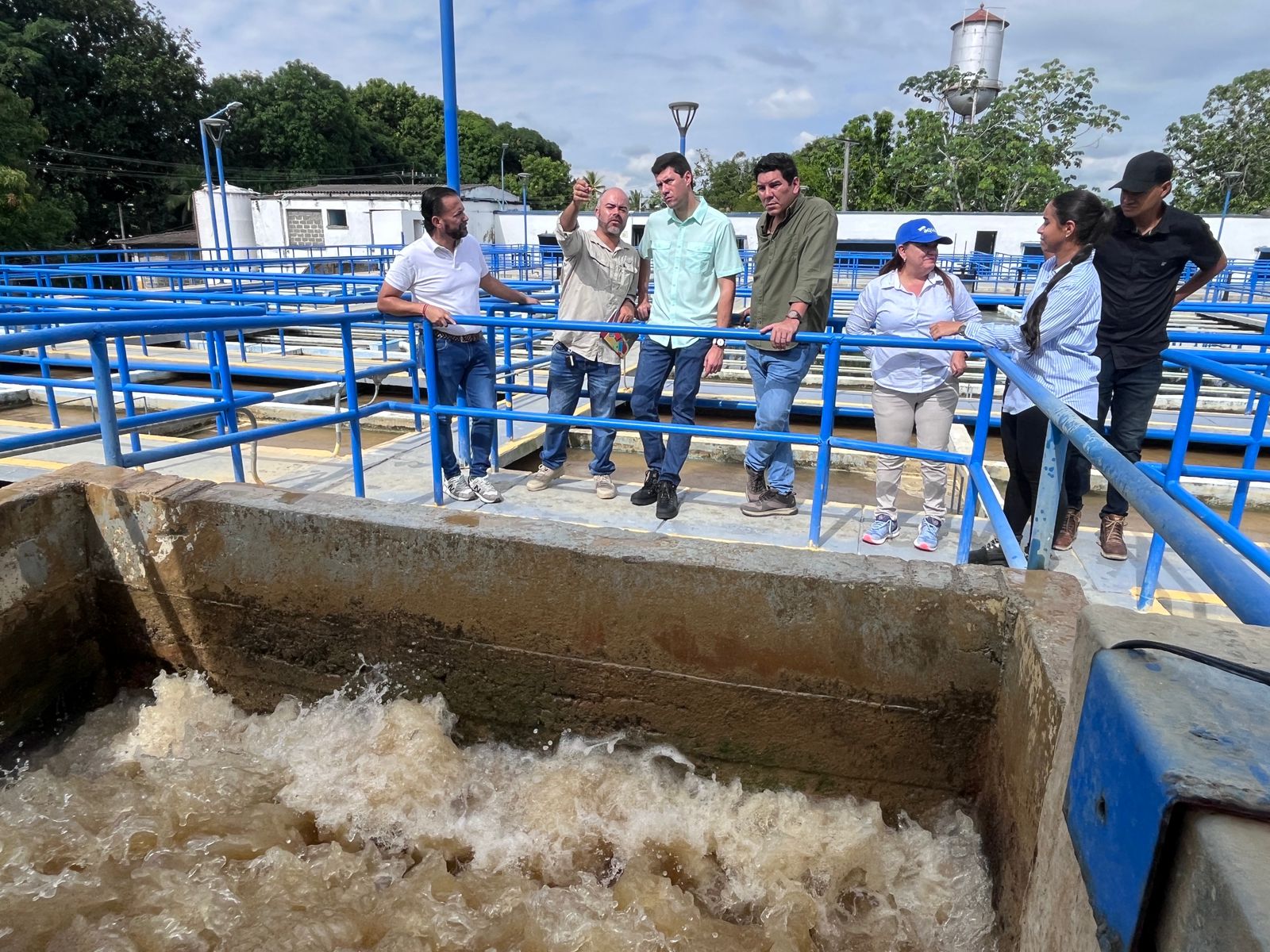 Inspeccionan obras para mejorar el servicio de agua en 12 municipios ...