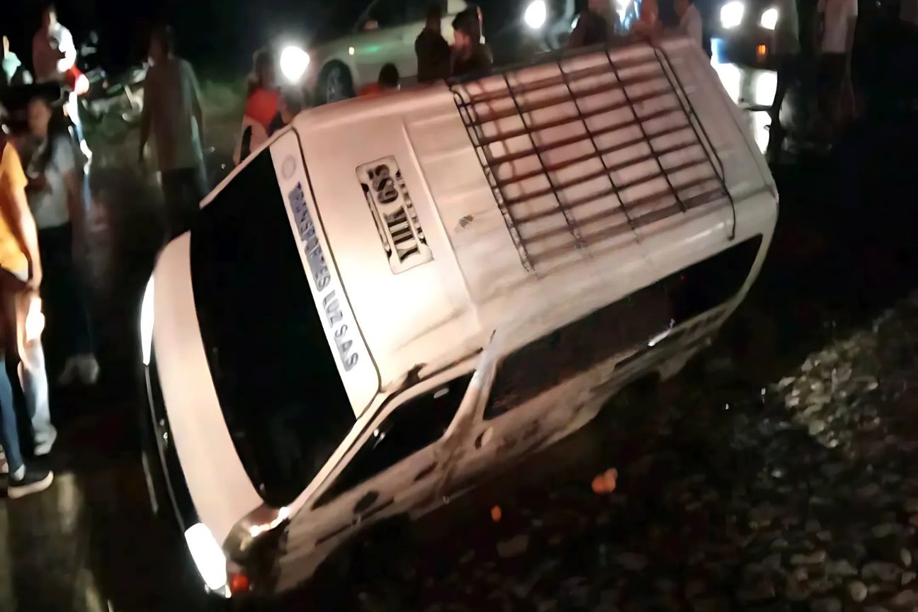 volcamiento de Buseta