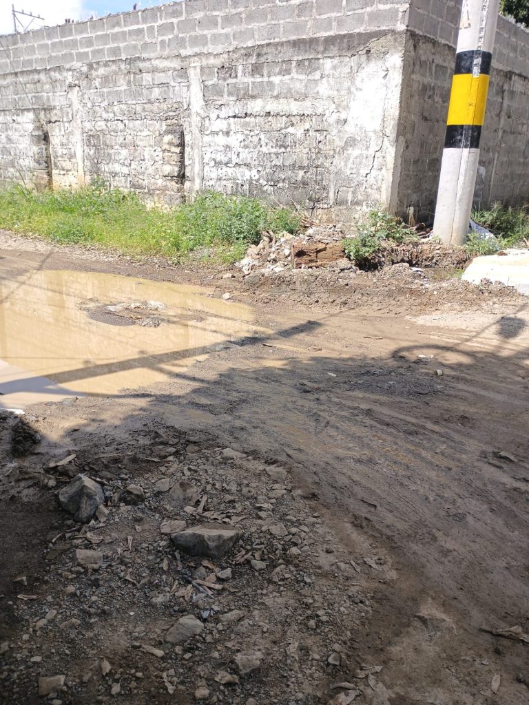 fuga de agua