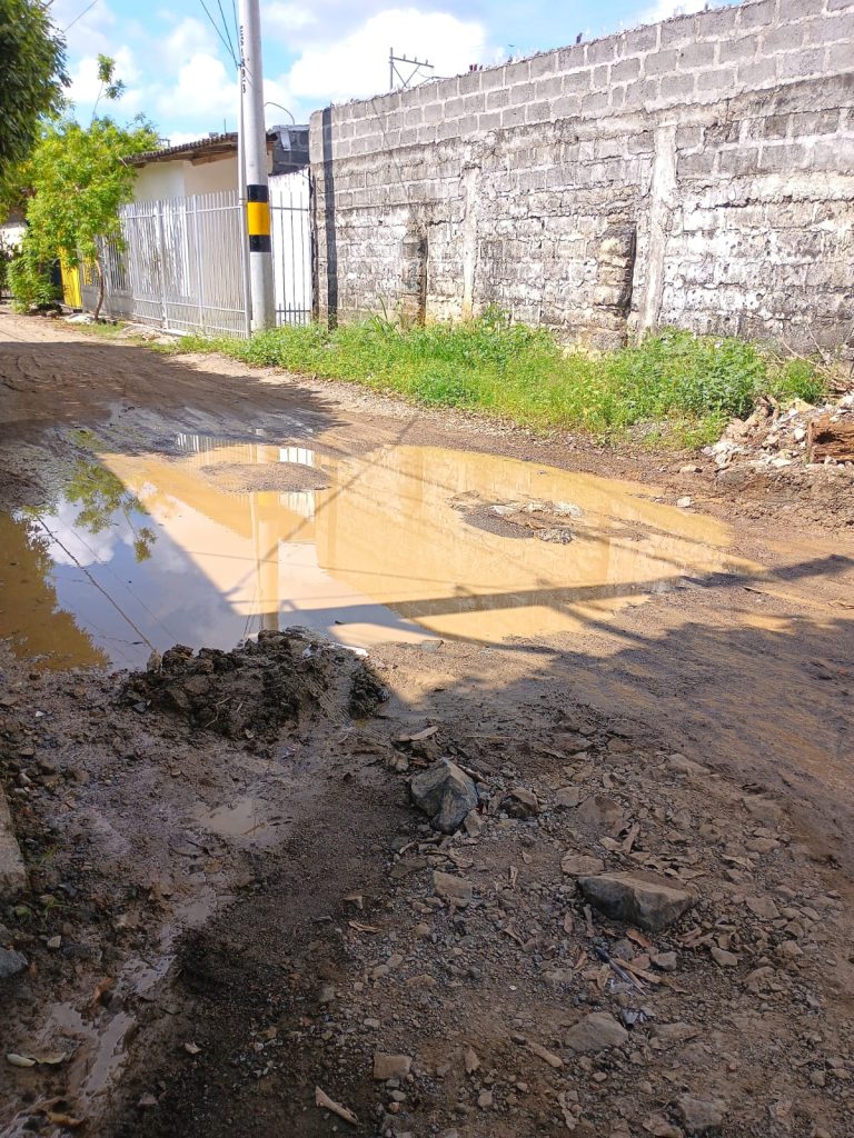 fuga de agua