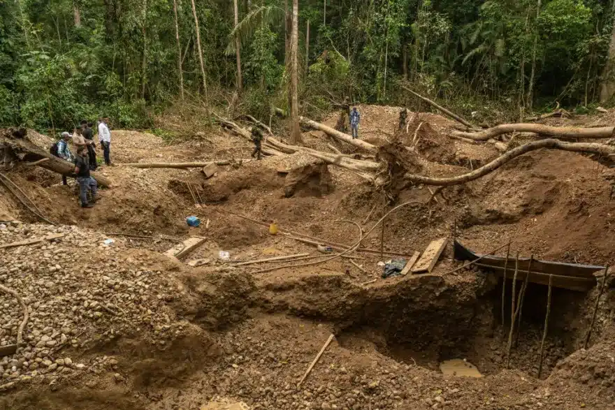 minería ilegal