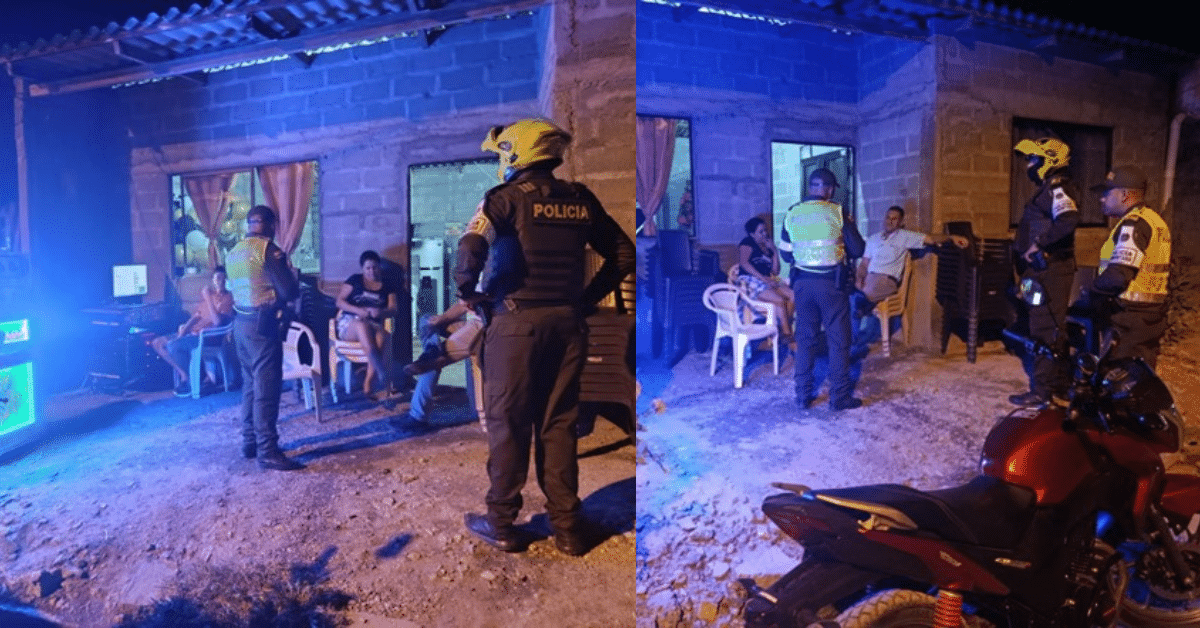 policía