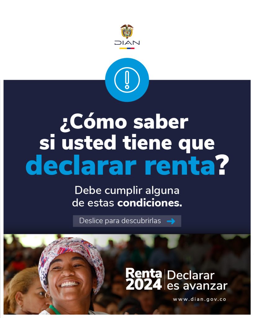 ¿Debe declarar renta ? Conozca las condiciones establecidas por la DIAN ...
