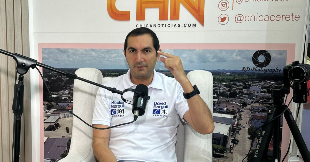 David Barguil anunció su nueva aspiración al Senado de la República, con un discurso centrado en la experiencia