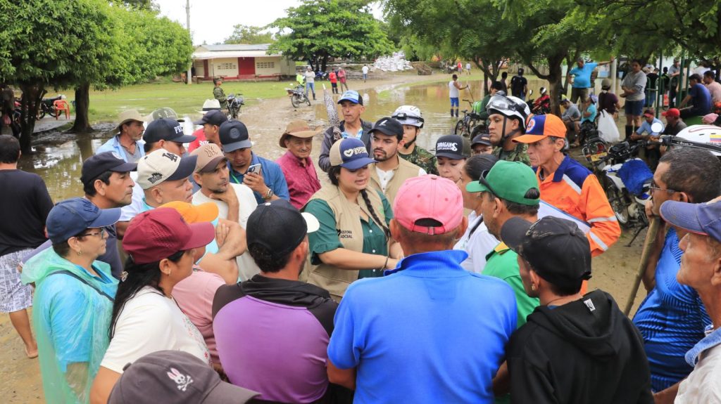 San Pelayo recibe 380 mercados para familias afectadas por la emergencia invernal