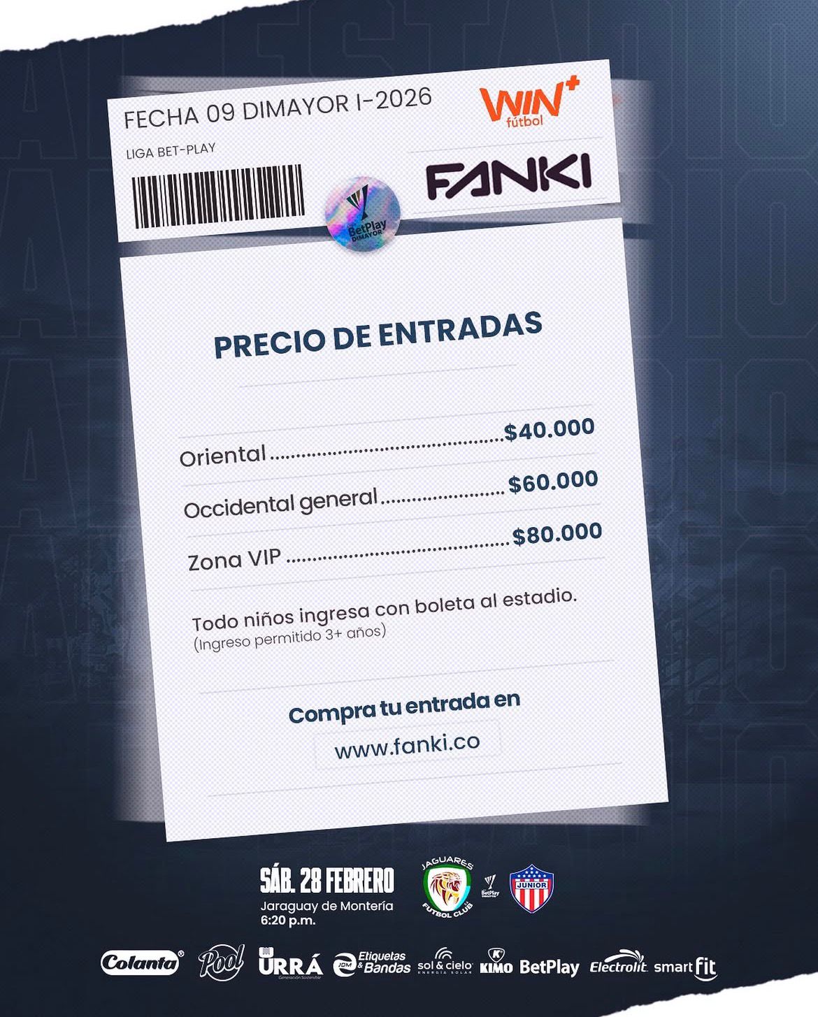 fechas jaguares