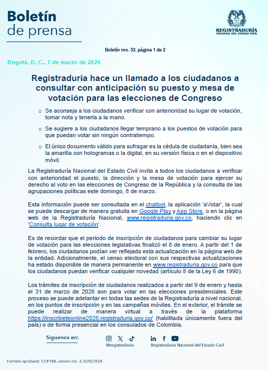 Registraduría