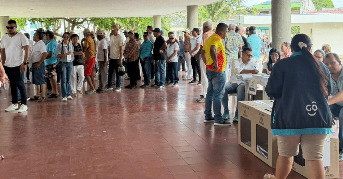 votación