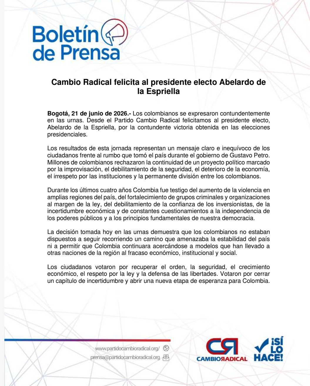 Cambio Radical