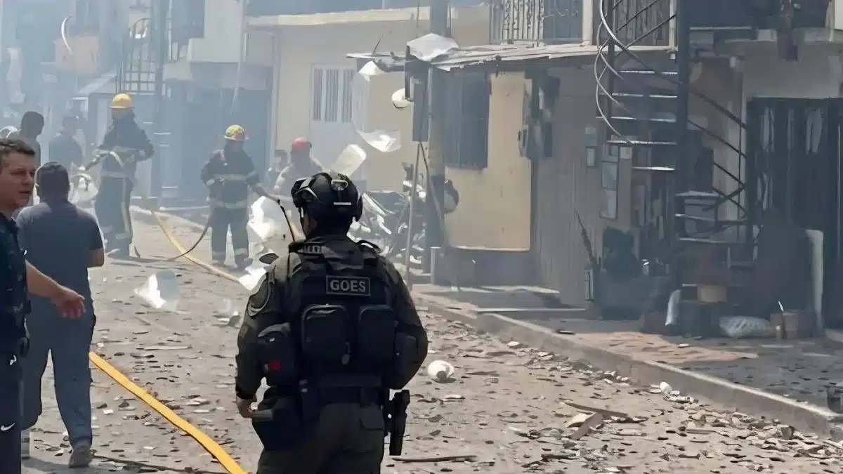 explosión