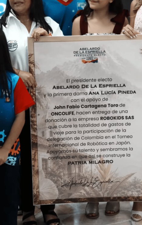 donación