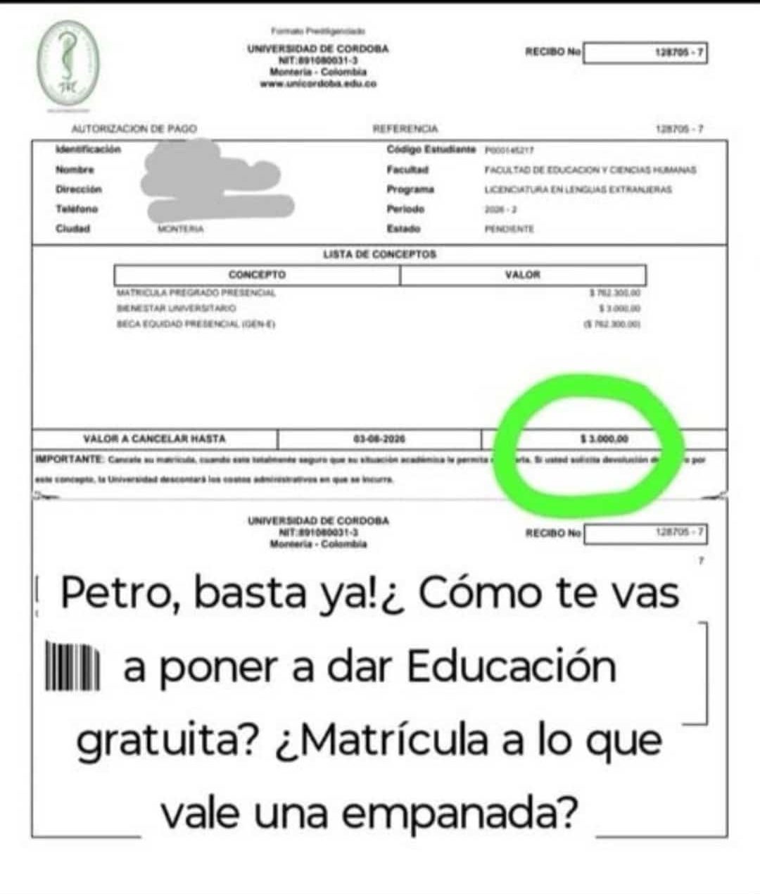 matricula