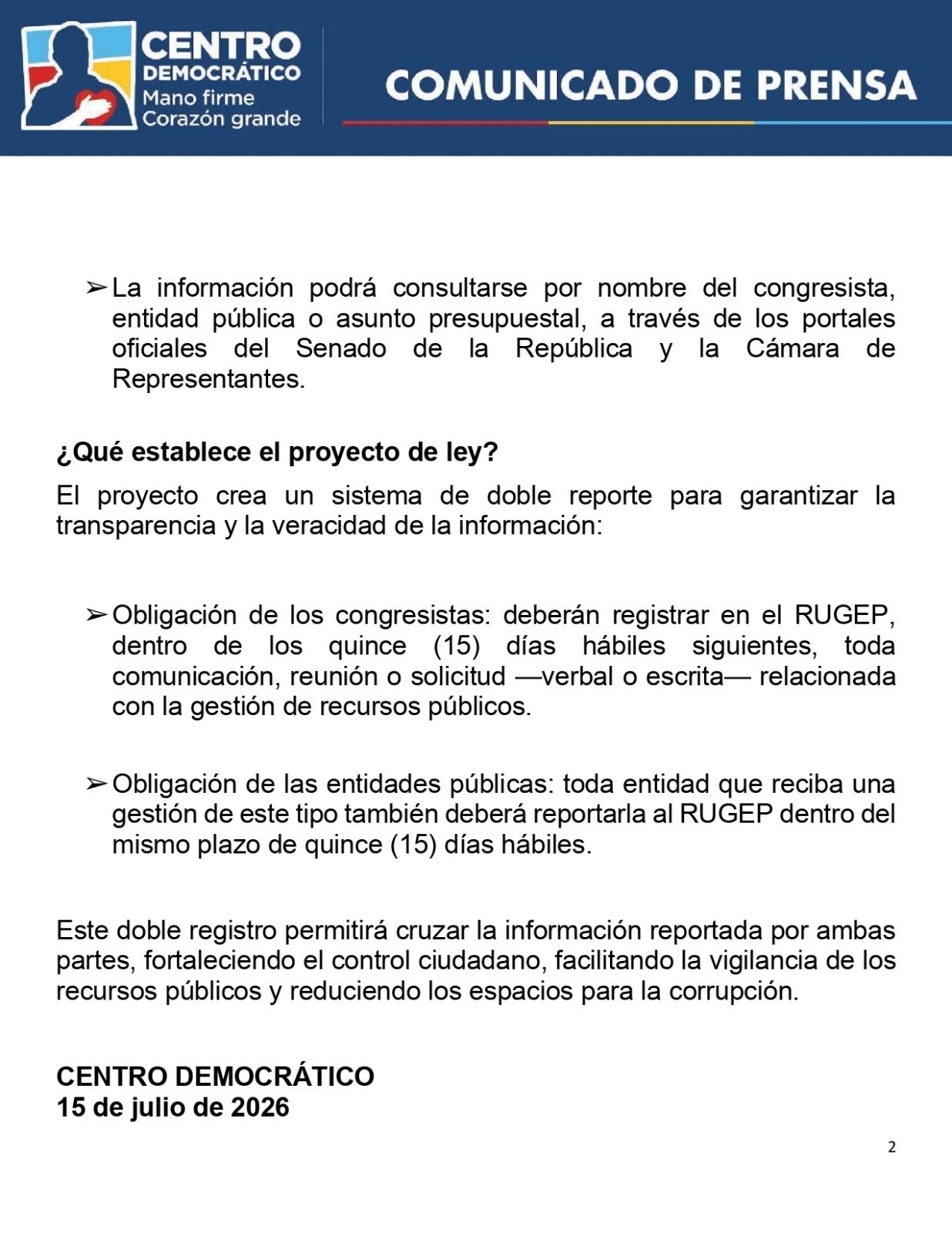 Centro Democrático