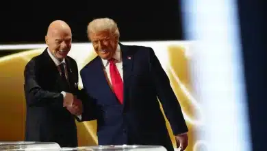 Donald Trump Gianni Infantino