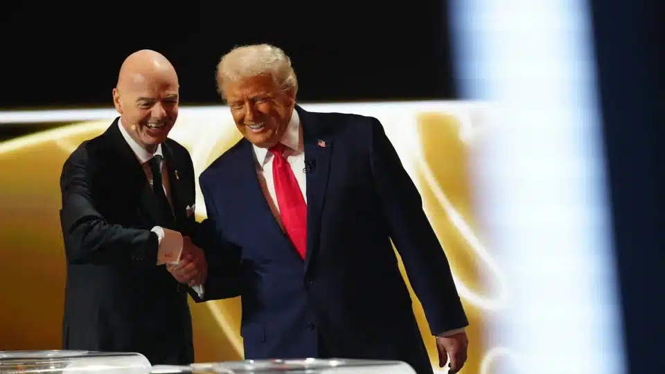 Donald Trump Gianni Infantino