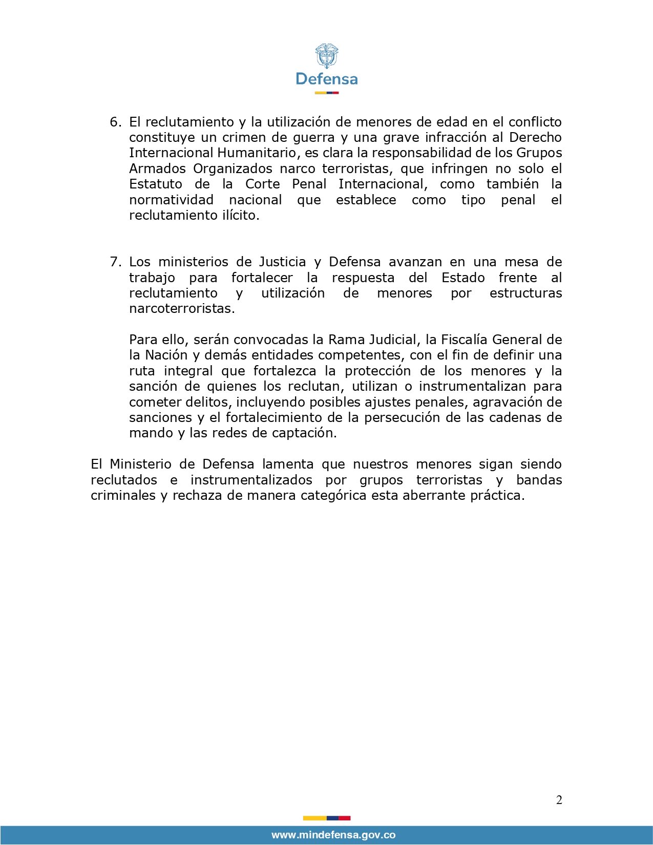 menores