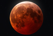 eclipse parcial de Luna