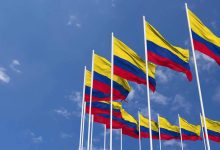 Cali banderas de Colombia