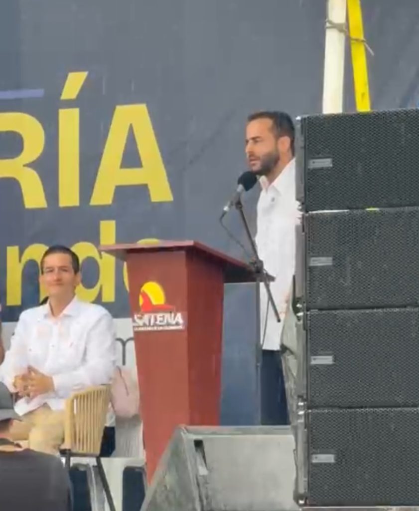 Erasmo destacó la presencia de Abelardo en la región